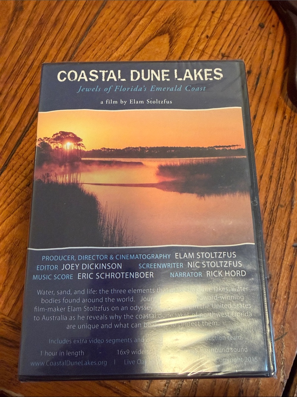 Coastal Dune Lakes - Jewel of Florida's Emerald Coast (Blue Case) New sealed DVD